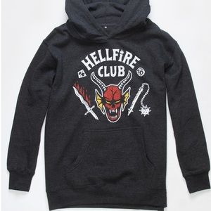 STRANGER THINGS Hellfire Club Kids Hoodie